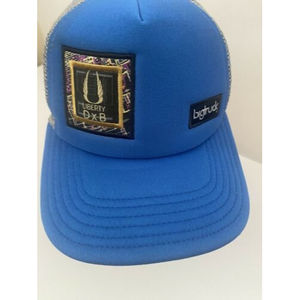 Big Truck Liberty DXB Patch Cap Logo Mesh Snapback Trucker Dad Hat Blue